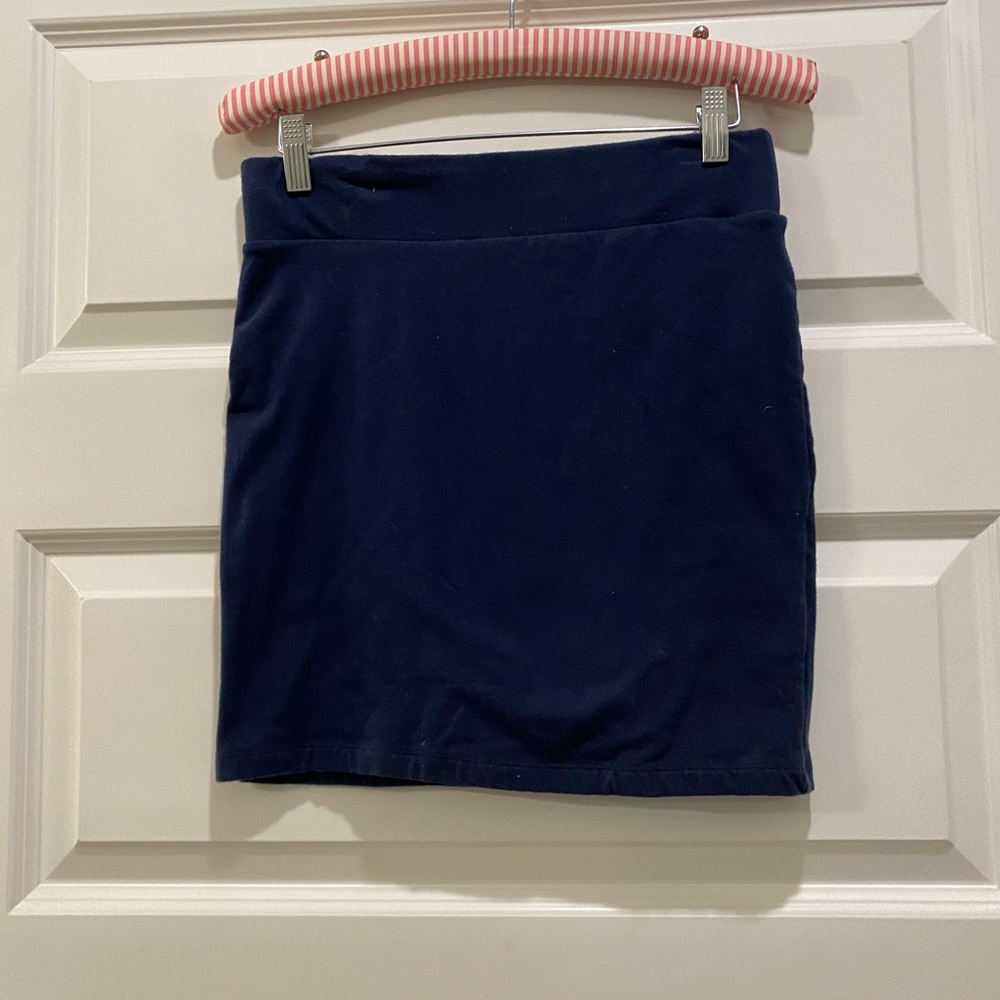 NAVY blue Pencil Skirt